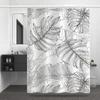 Bathroom Thickened Waterproof Curtain Mildew Proof Shower Curtain Shower Partition Curtain Shower Curtain Bathroom Curtain Free Perforation