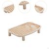 Step Cat Litter Ramp Easy To Clean Accessories Pet Supplies for Bathroom Lavatory