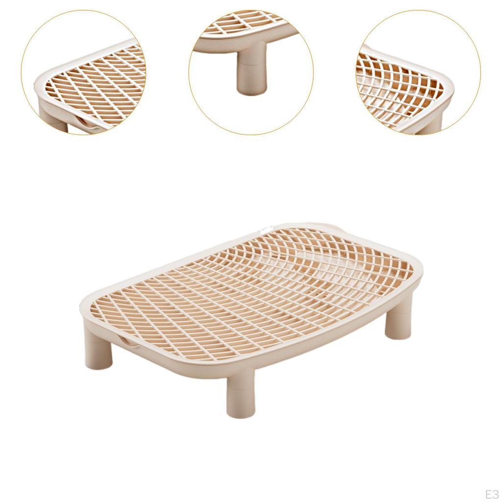 Step Cat Litter Ramp Easy To Clean Accessories Pet Supplies for Bathroom Lavatory