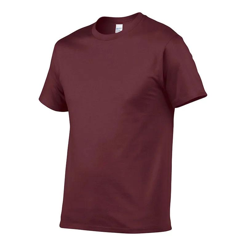Mens Modal Short Sleeve Solid Color T-shirt Casual Classic Shirt Top
