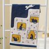 34x74cm Face Towels Cartoon Cat Bath Towel Cute Pure Cotton Dish Cloth  for Kids Children