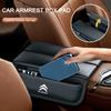Leather Car Armrest Box Pad With Storage Bag Protection Mat For Citroen C5X C6 DS C3-XR C4L C4 C3 C1 C5 VTS C-ELYSEE Accessories ajy256
