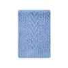 30% wool blended twist knitted scarf for women to increase the warmth of Korean in winter, retro twisted scarf