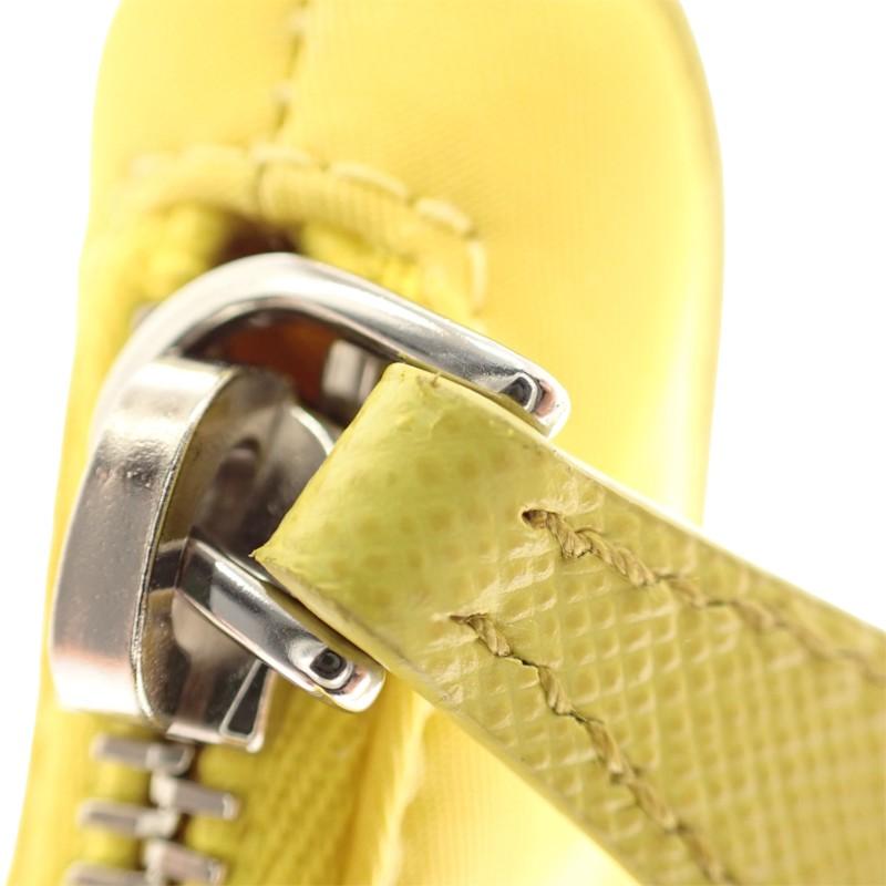 PRADA  1BH204 2WAY bag yellow/yellow Nylon Women