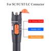 50MW Visual Fault Locator Fiber Optic Tester VFL Fiber Optic Cable Tester + FC