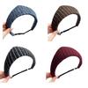 Soft Fabric Stripe Headbands Designed For Comfort During Long Wear Perfect For Daily Use And Event