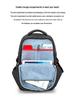 Men's High-Capacity Laptop & Travel Backpack: Versatile Business Design