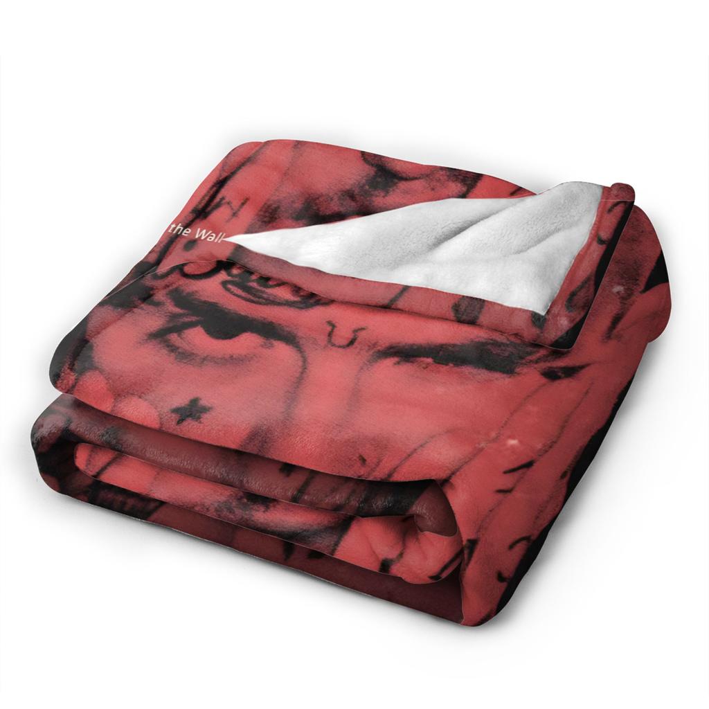 Lil Peep Cool Rapper Throw Blanket for Couch  Soft Fuzzy Plush Blanket 50x60 Inches Multiple Sizes Bedspreads for All Seasons