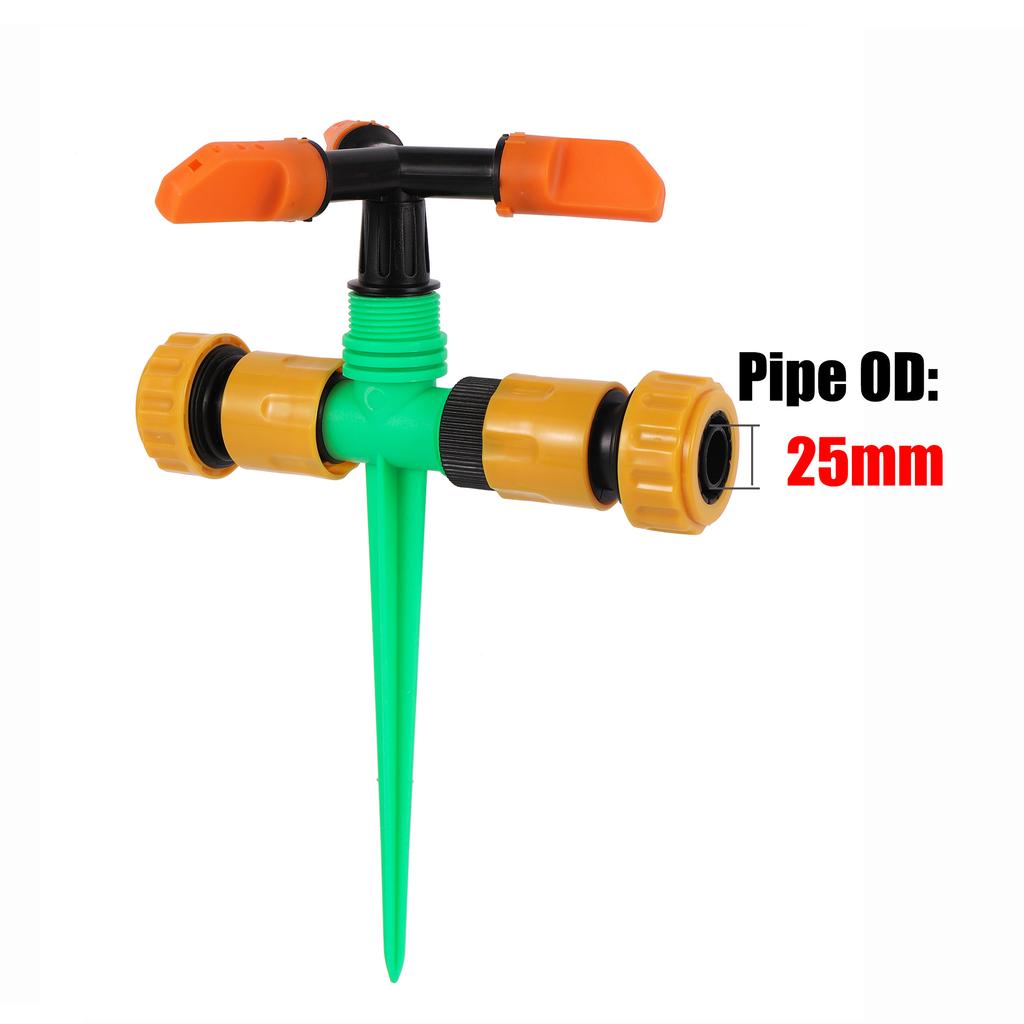1/2" 3/4" Bracket Quick Connector 360 Degree Swivel Sprinkler Garden Patio Lawn Irrigation Watering Nozzle Bracket Accessories