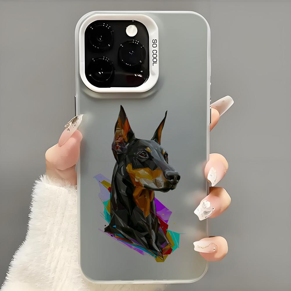 

Doberman Dog Phone Case Phone Case For iPhone 14 16 15 11 12 13 Pro Max Mini Plus Shockproof Cover iPhone13mini
