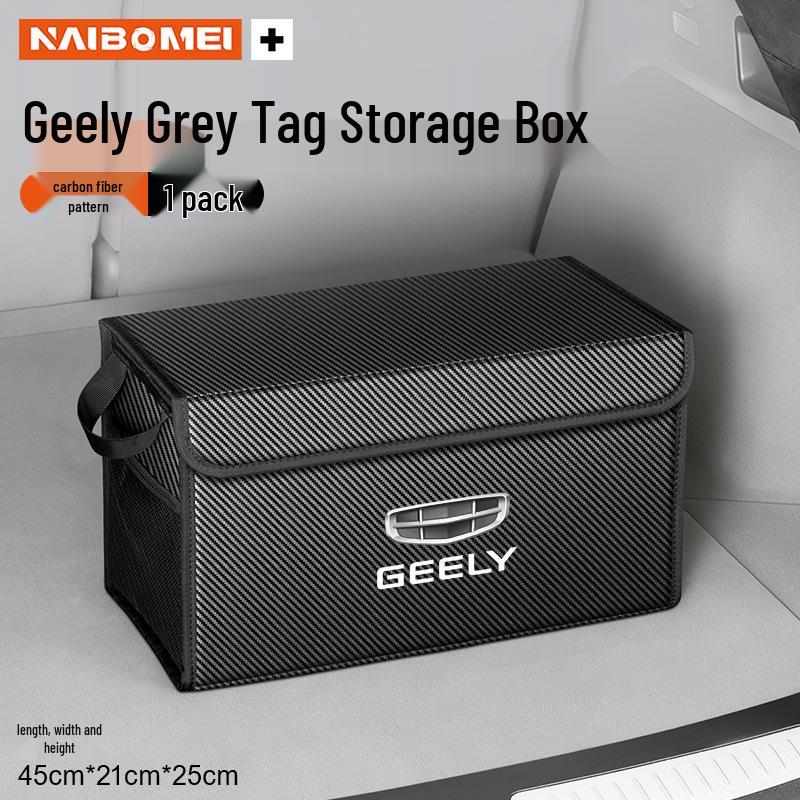 Geely Car Trunk Storage Box for Xingyue, Binyue, Emgrand, Borui, Haoyue, ICON Models
