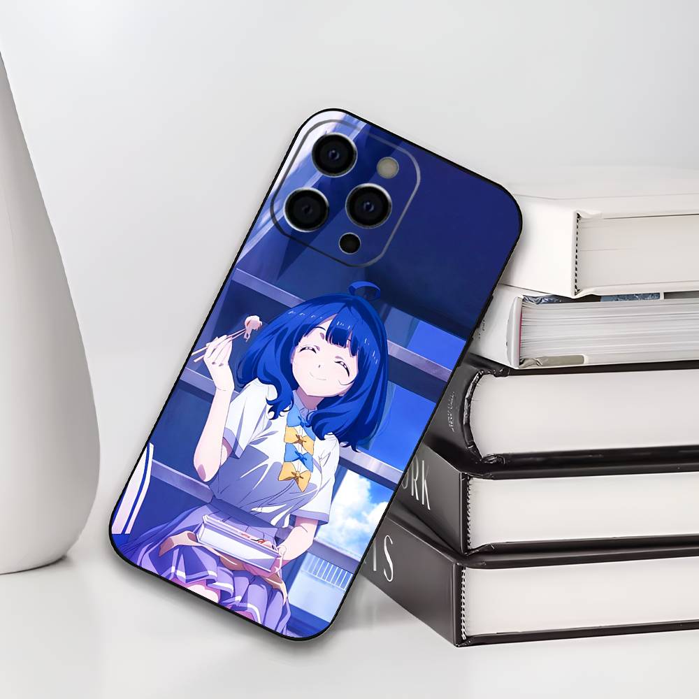 Soft Silicone Black Cover A-Anna Y-Yanami Phone Case Compatible with iPhone 17/16/15/14/13/12/11 pro Max XS
