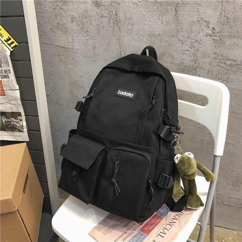 Unisex Backpacks Simple Large Capacity Travel Rucksack 2025 New Casual Multi-pockets High School Student Colleage Student School Bags for Teenagers