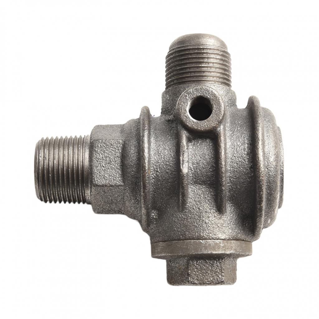 3-Anschluss Eisen Außengewinde Rückschlagventil Anschlusswerkzeug für Luftkompressor Luftpumpe