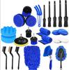 Ensemble de brosses pour moyeu de roue de voiture pour perceuse électrique pour le nettoyage et le polissage