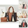 Unisex Pu Tote Bag With Inner Zipper Pouch And Phone Slot For Everyday Use