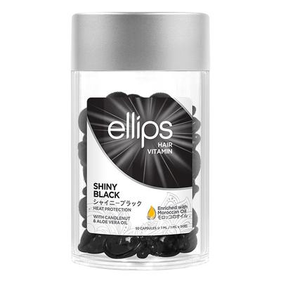 E Haarvitamin Glänzend Schwarz mit Candelnuss & Aloe Vera 50 Stk., 50 ml, 1 Stück