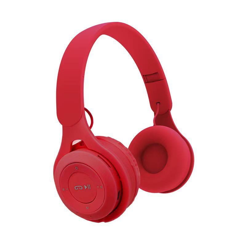 Cuffie Over-Ear Wireless Bluetooth Y08 con Cancellazione del Rumore - Multicolore Macaron