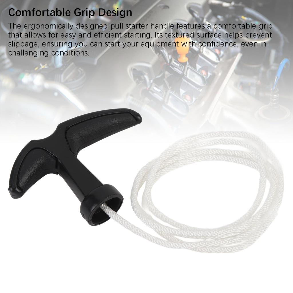 Recoil Starter Rope and Starter Handle High Strength 970mm Pull Start Rope For 49cc 50cc 60cc 66cc 70cc 80cc 2 Stroke