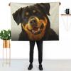 Rottweiler Throw Blanket Fashion Sofas Bed Single Quilt Sofas Custom Blankets