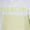 Air Jordan Letter Print Basketball Hooded Jacket Men Jackets White Yellow CK2218-100