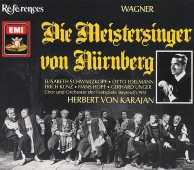 CD WAGNER, EDELMANN, SCHWARZKOPF; KARA - Wagner: Die Meistersinger  CHS7635002 Japan Klassisch Gebraucht