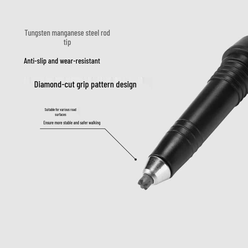 Tolex Aluminum Folding Multifunction Trekking Pole