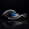 Brazilian   24 Ct Natural Opal 925 Sterling Silver Pendant For Women