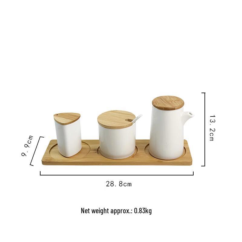 

LISM Набор для приправ из 5 предметов для коммерческого использования с емкостью для масла и подставкой для зубочисток