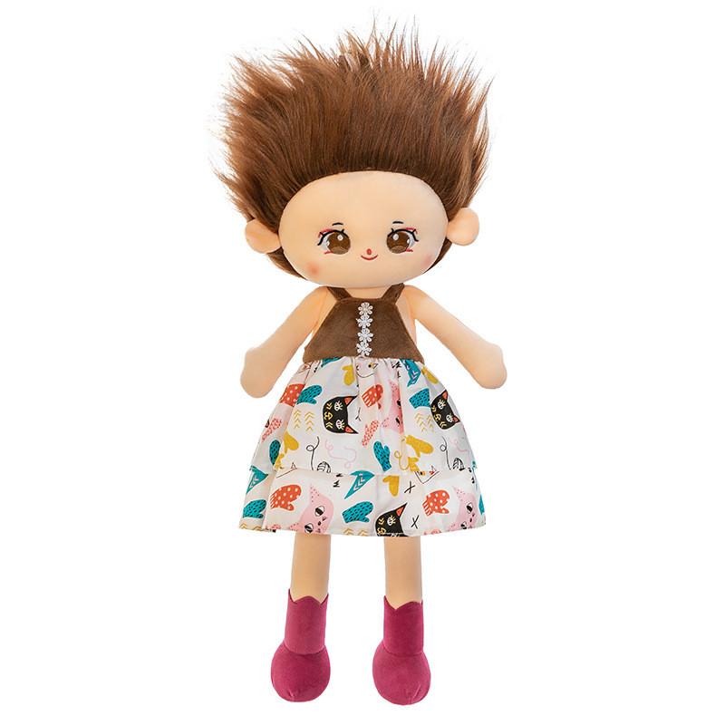 Cotton Doll Fluffy Adorable Plush Dress Up Toy Girls Soft Children Gift Holiday