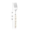 Abay Elegant Stainless Steel Dinner Forks with Pearl Handle