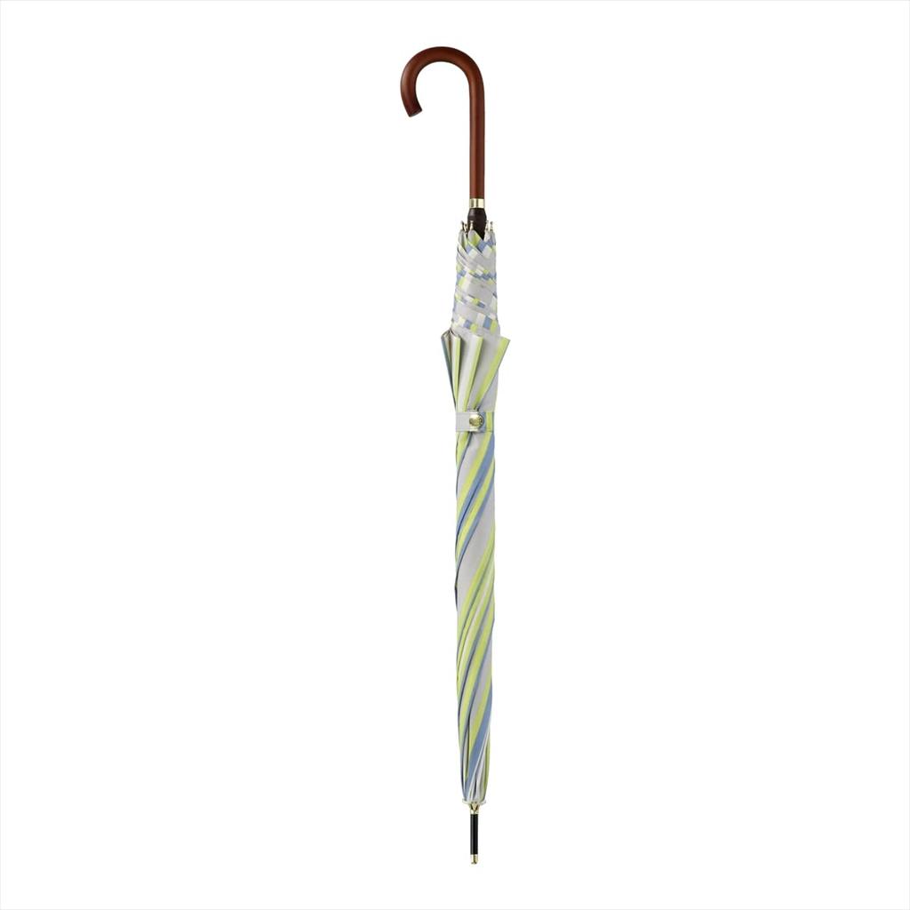 Nifty Colors Wide Stripe Smart Jump Long Umbrella 1635GY