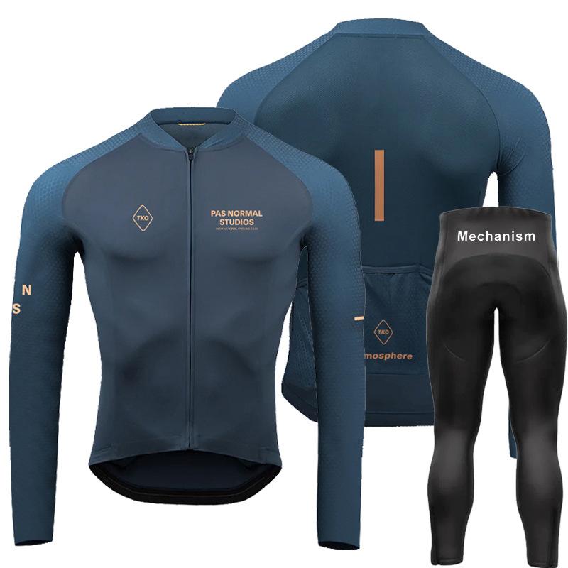 PAS Cycling Suit Long-sleeved Road Bike Cycling Suit Top Quick-drying Perspiration Breathable Mountain Bike