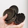 Japan Alloy Coasters Zen Antique Kung Fu Teacup Holder Coffee Cup Mat Tea Ceremony Accessories Anti-scald Heat Insulation Saucer