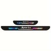 4pcs/Set Laser Cut Car Threshold Protection Bar-Scratch Resistant with Collision Enhance the Beauty of Vehicle Appearance