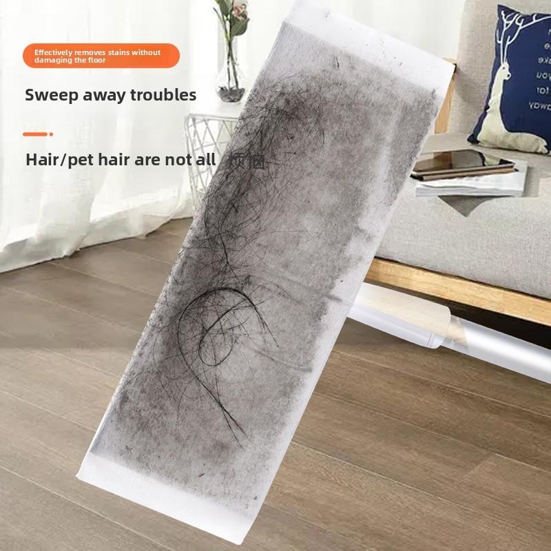 Floor Electrostatic Disposable Mop Rotating Dry Wet Cleaner Home Cleaning Tool