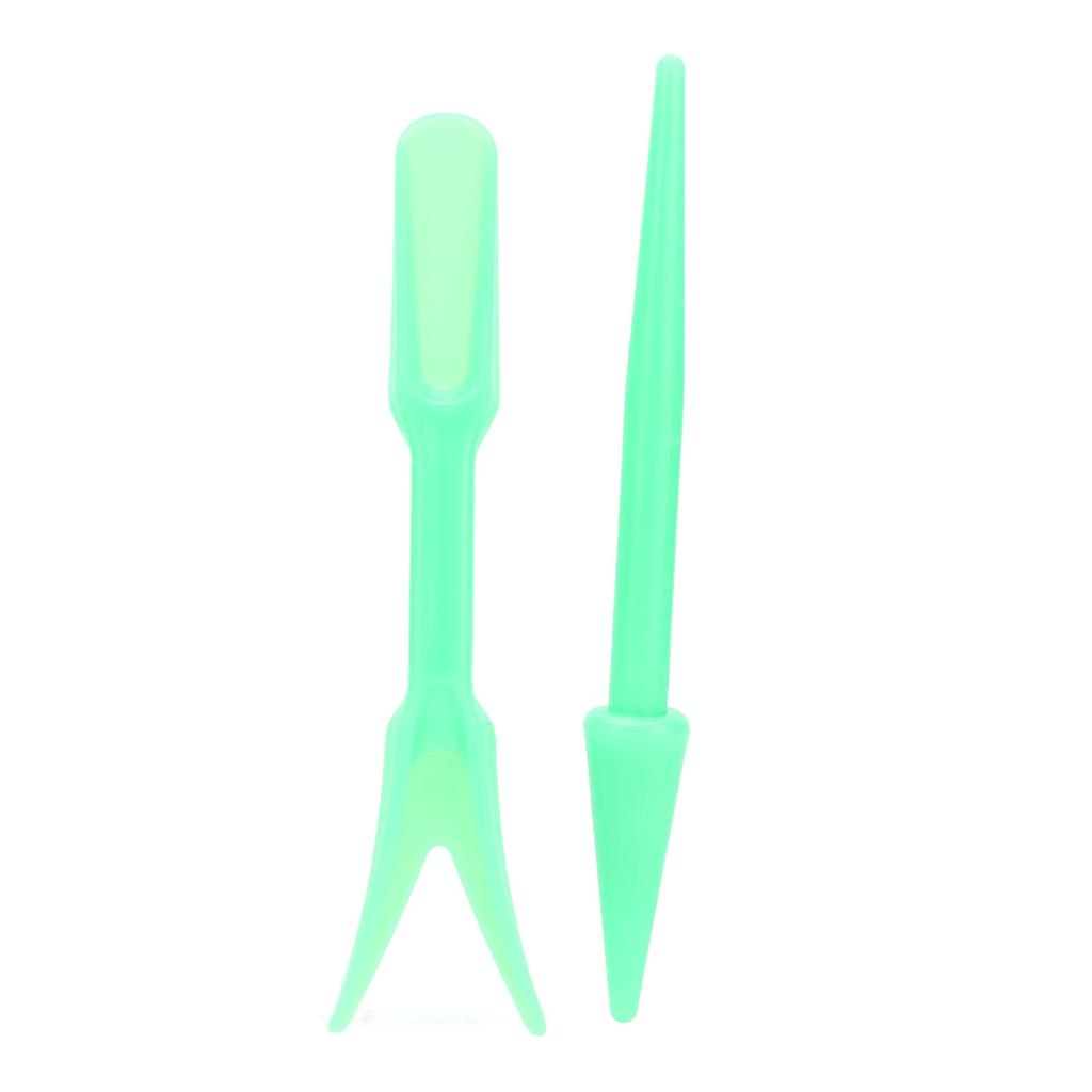 20Sets Small Seed Planter Strong Practicality Small Portable Comfortable to Use Seedling Remover for Vegetable