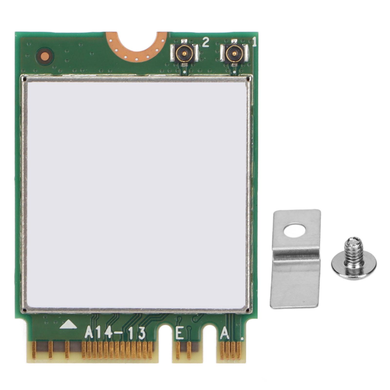 

WiFi Card 3 Band 2.4G5G6G Gigabit Wireless Computer Network Cards with Screw Gasket for Win10 for