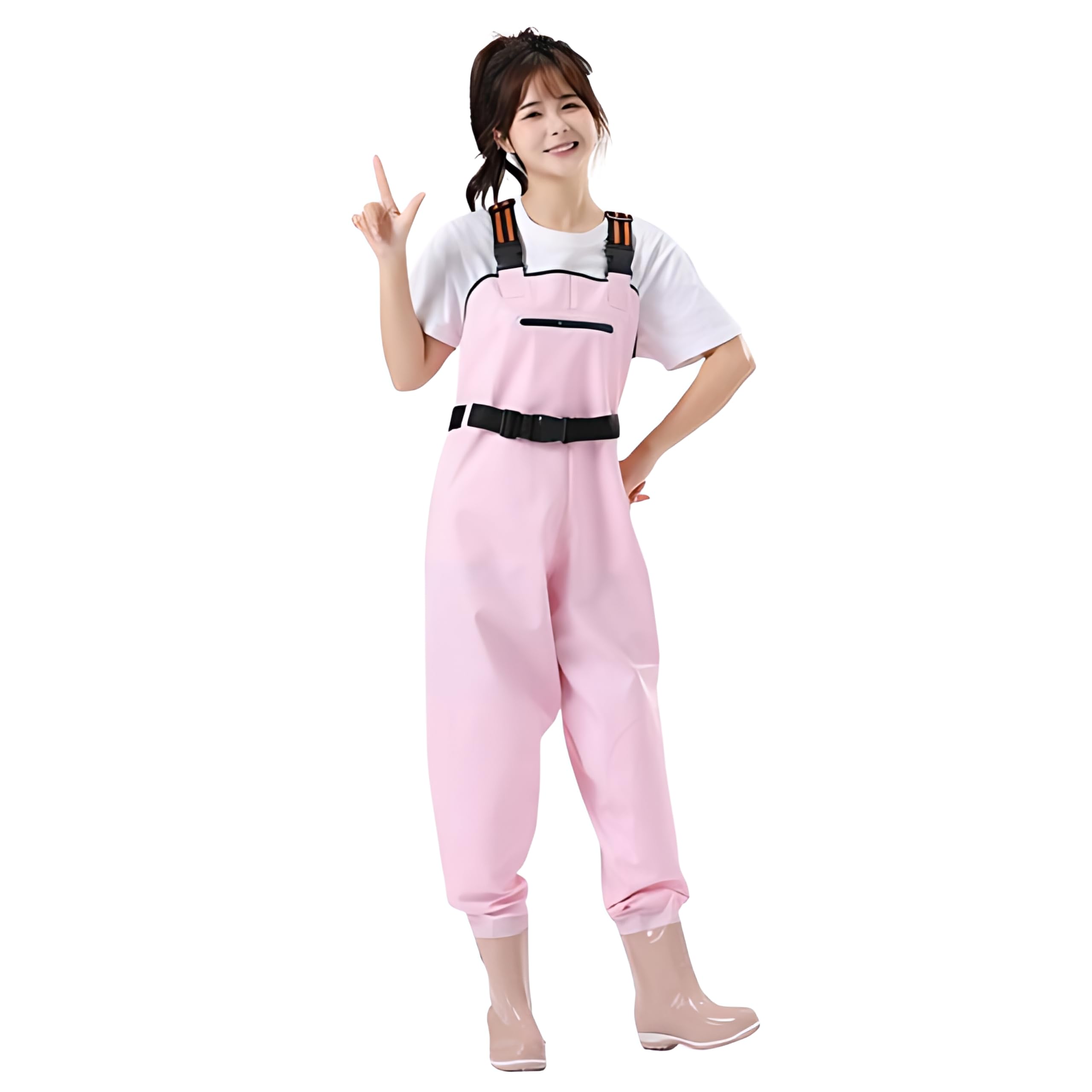 

Полностью Вейдер Ручей Моллюски Рис Молния Радиальный Вода Холодный Регулируемый Водные виды спорта [RemeeHi] Женские Вейдерсы, Водонепроницаемые, Дышащие, Сапоги, Стильные, розовый