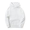 European and American Women's Loose Plus Size Fleece-Lined Hooded Sweatshirt, Solid Color, Long Sleeve, New Autumn/Winter Style.