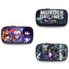 Oxford Fabric Murder Drones Uzi Plush Pencil Case For Anime Fans**