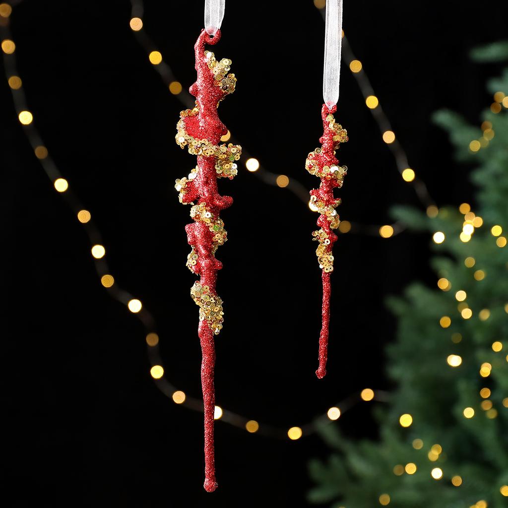 Neu 2025 Weinrot Samt Weihnachtsbaum Anhänger Kranz Schleife Elch Schneeflocke Weihnachtsdekorationen Ornamente für Zuhause
