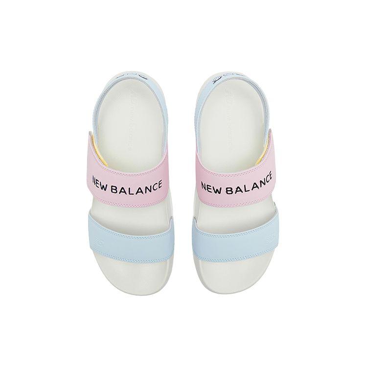 New Balance Noritake X  NB Nclay Painter Collaboration Slide Sandals Unisex Sandals Blue Pink Yellow SUFNCLAT