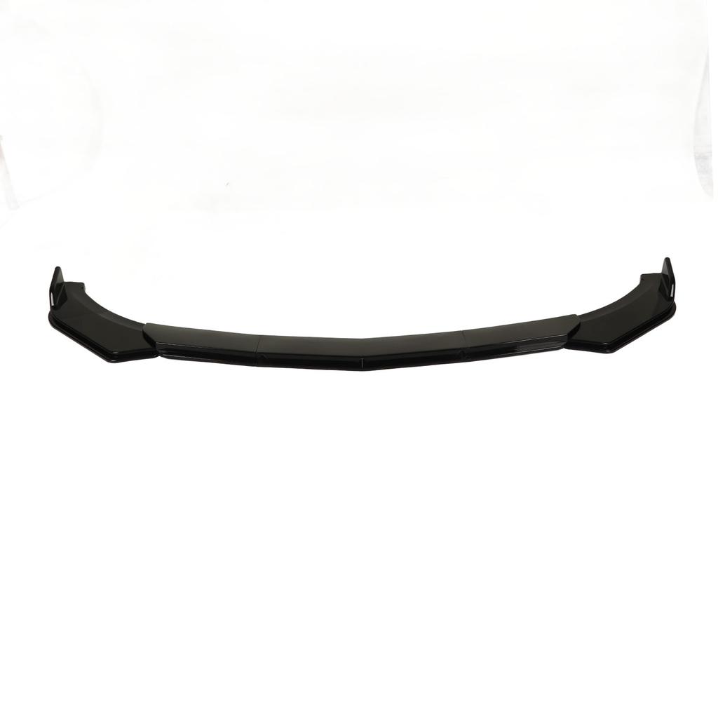 5Pcs Front Bumper Spoiler Splitter 110 to 140cm   Car Lip Body Kit for Modification