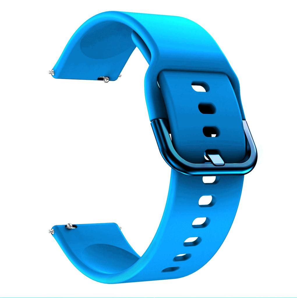 Samsung Galaxy Active 22mm Silicone Watch Band for Samsung S3 and Huawei GT2 46mm - Universal Replacement Wristband