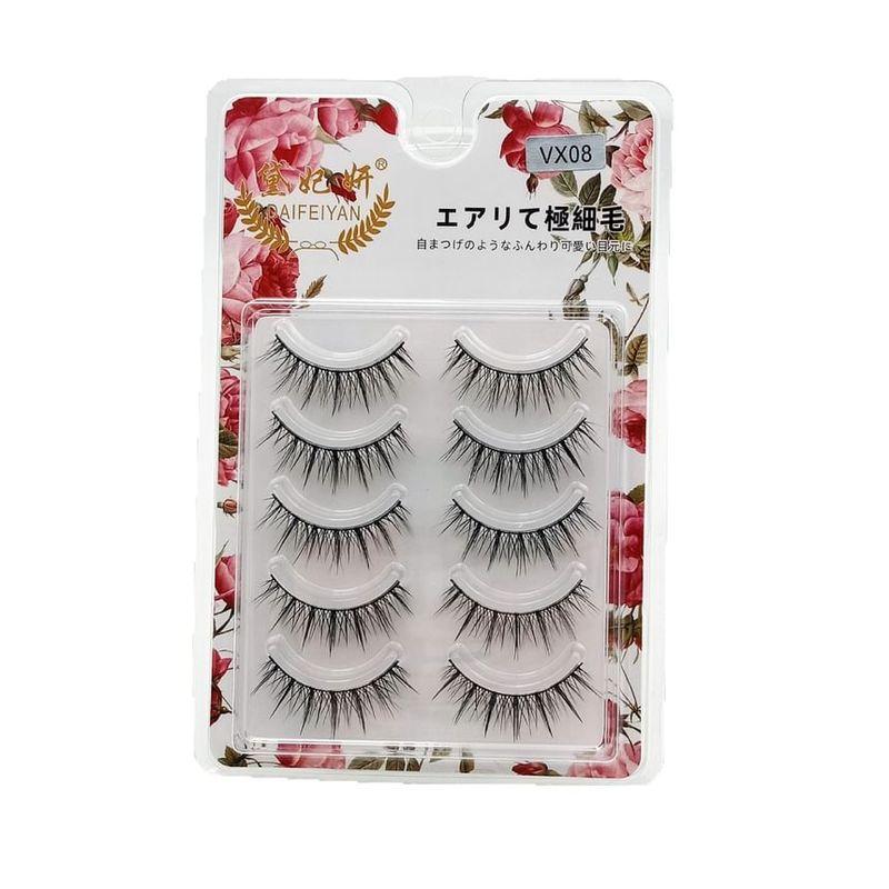Lashie - Natürliche / Dichte Mehrfachpackung künstliche Wimpern