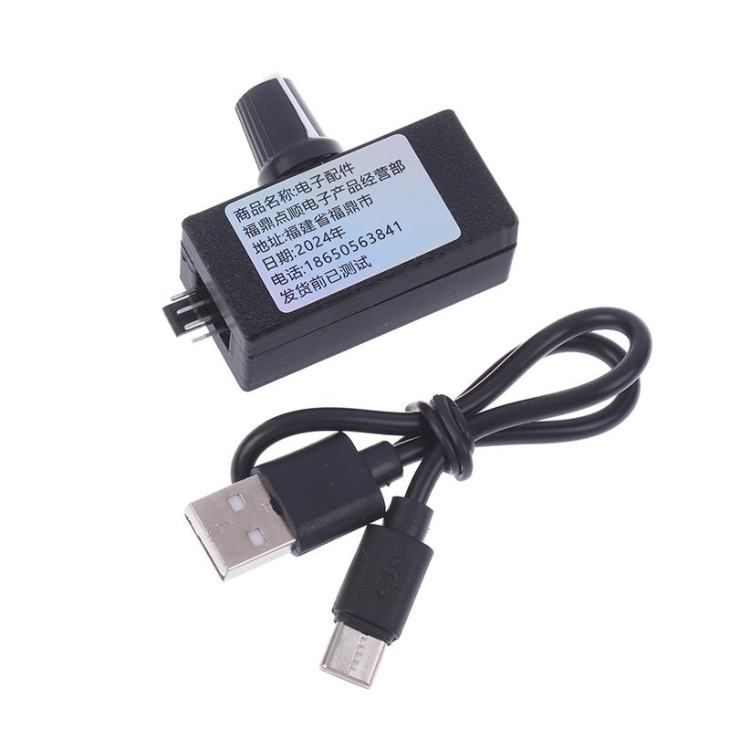 Diy Vannkjøling Kjøling Pwm Hastighetskontroller 4Pin Viftehastighetskontroller Type-C Usb-grensesnitt Strømforsyning