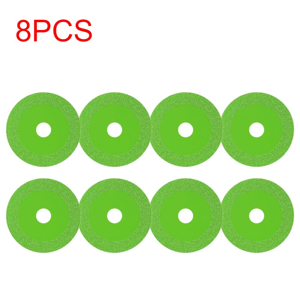 2-25pcs Glass Cutting Disc 100mm Ultra-thin Saw Blade Jade Crystal Wine Bottles Grinding Chamfering Cutting Blade Glass Cutting