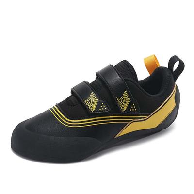 MYSXSWHL Boulderschuhe, Größen 23-27,5cm, Leichtgewicht, Rutschfest, Atmungsaktiv, für Anfänger und Fortgeschrittene Kletterer, Unisex, Schwarz (Größe 23,5cm)