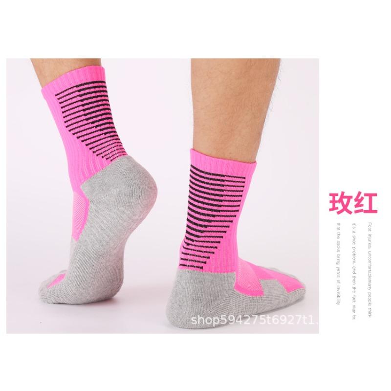 Thickened Medium Tube Towel Bottom Football Socks Non-Slip Sweat-Absorbing Comfortable Sports Socks Training Socks